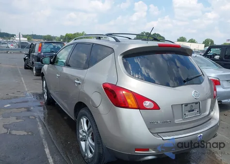 2010 Nissan Murano Le из США, поврежденный, VIN JN8AZ1MW3AW112034
